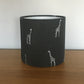 black and white giraffe lampshade