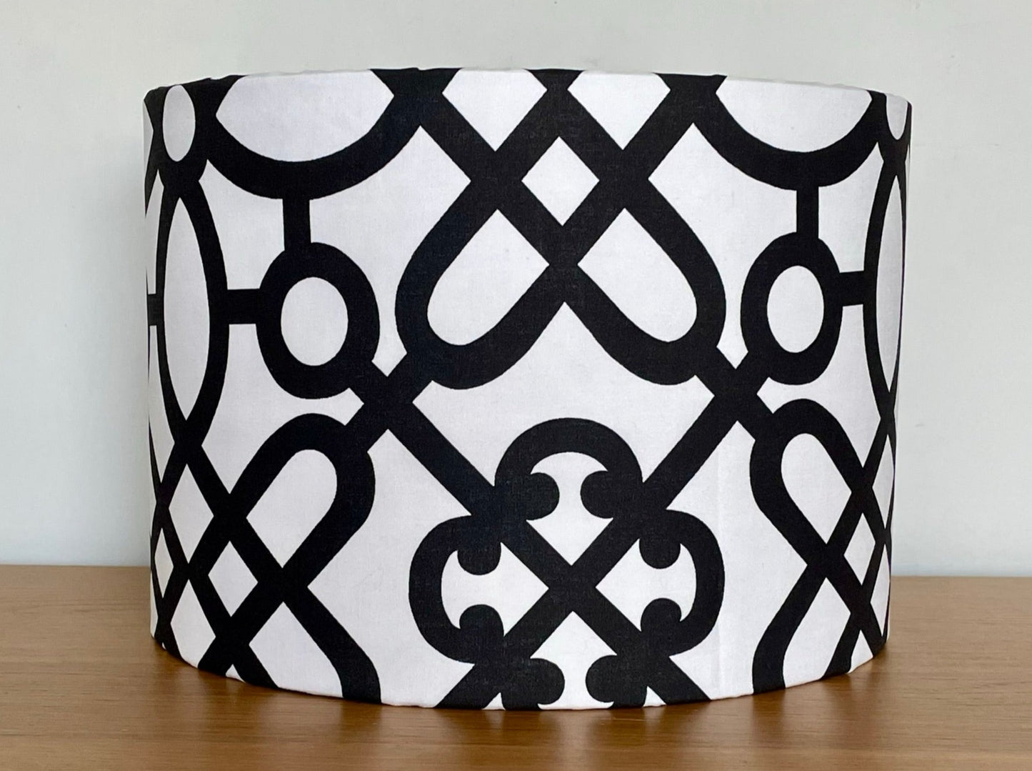 Black-and-white-moroccan-lampshade-ceiling-pendant