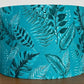 Bright-Turquoise-tropical-leaves-lampshade