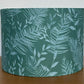    Green-tropical-leaf-lampshade