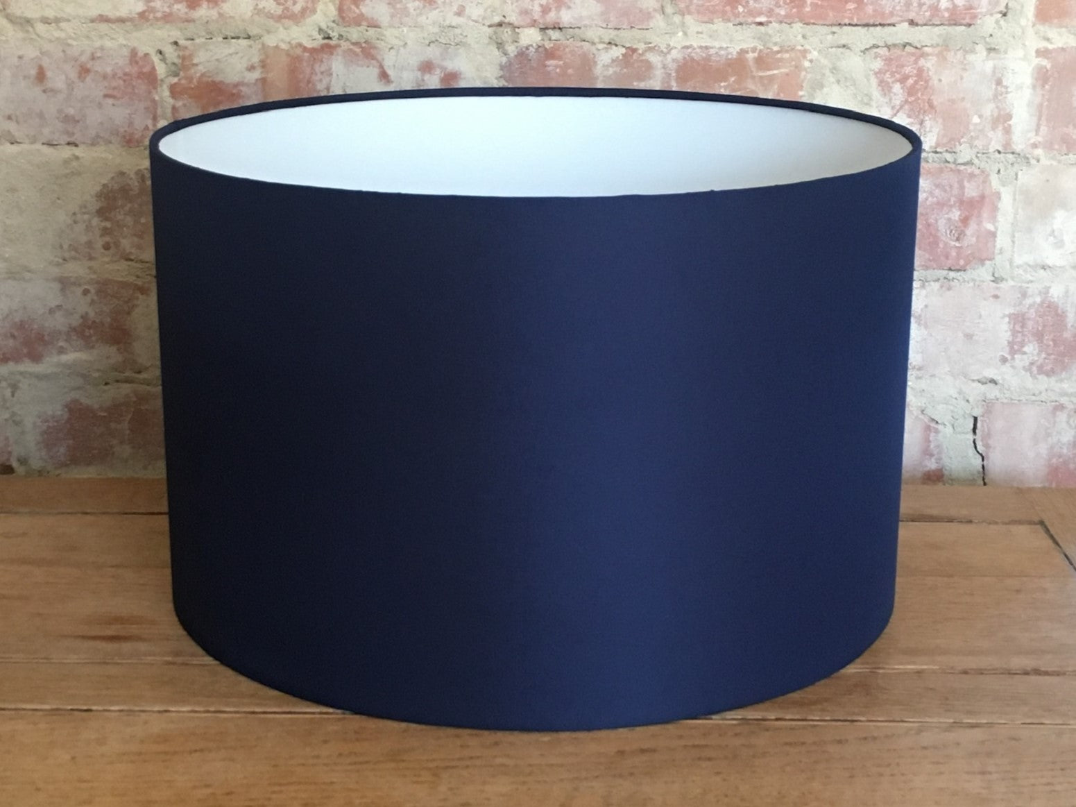 Navy blue deals large lamp shade