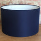 Navy Blue Lampshade