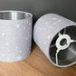 Light Grey Star Lampshade