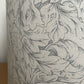 Acanthus Scroll William Morris Grey & white Lampshade