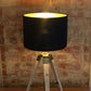 Navy Blue Lampshade