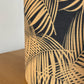 Orange-and-black-tropical-palm-leaf-lampshade-bedside-light-boho-bohemian