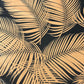   Orange-and-black-tropical-palm-leaf-lampshade-table-ceiling-lamp