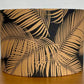 Orange-and-black-tropical-palm-leaf-lampshade