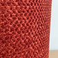Textured Burnt Orange Chenille Lampshade