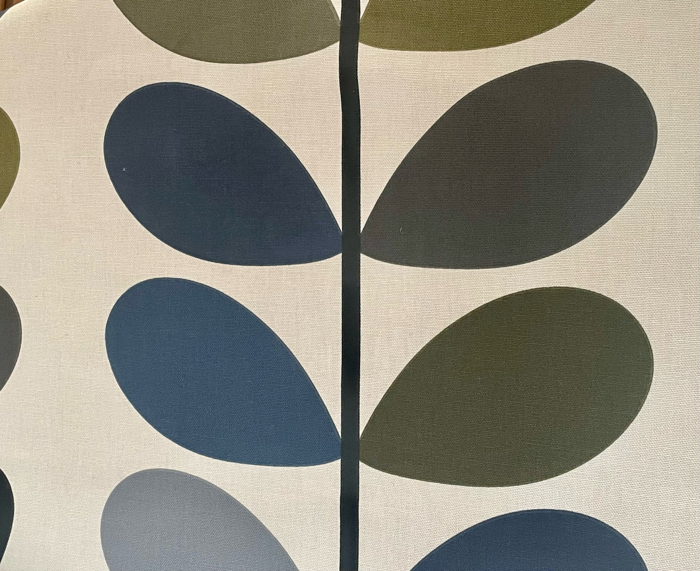 Orla Moss Multi Stem Lampshade Olive Green Navy