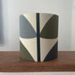 Orla Moss Multi Stem Lampshade Olive Green Navy