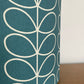 Orla Deep Duck Egg Linear Stem Lampshade