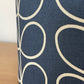 Orla Whale Blue Linear Stem Navy Lampshade