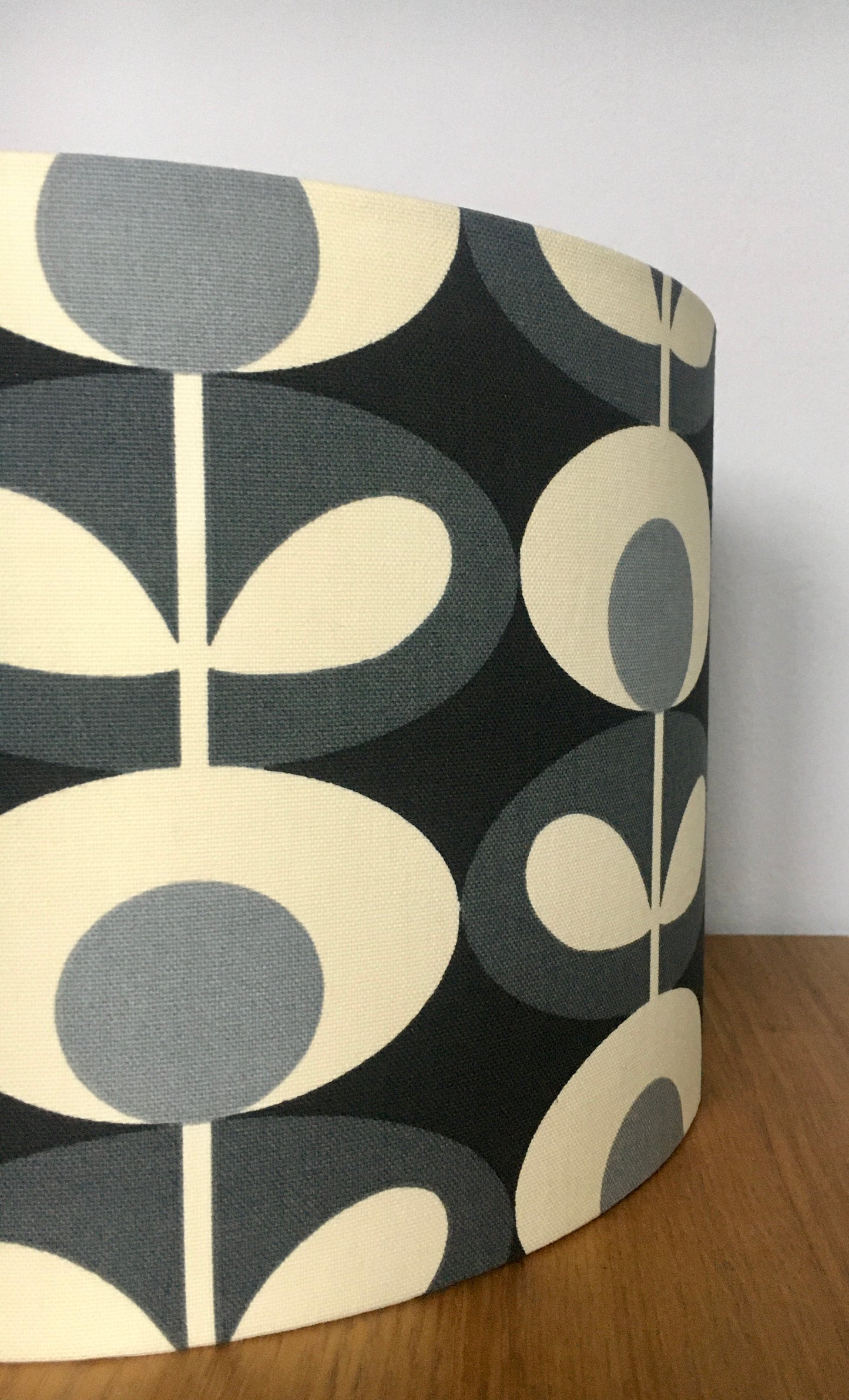 Orla-kiely-grey-oval-flower-black-cream-lampshade