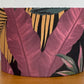 Pink-orange-black-tropical-palm-jungle-leaf-lampshade-boho-bohemian