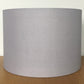 Plain-grey-drum-lampshde-ceiling-pendant-table-lamp