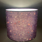 Purple-lampshade