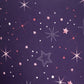 purple fabric with pink stars for lampshades