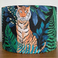 Tiger-Jungle-wild-cat-tropical-leaf-lampshade-drum-ceiling-pendant-table-lamp