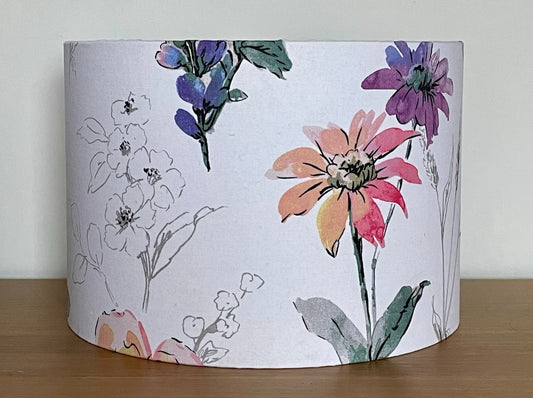 Water-colour-floral-lampshade