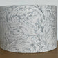    William-Morris-Acanthus-scroll-grey-white-lamp-shade-purple-cats-handmade