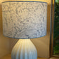 William-Morris-Acanthus-scroll-grey-white-table-lampshade