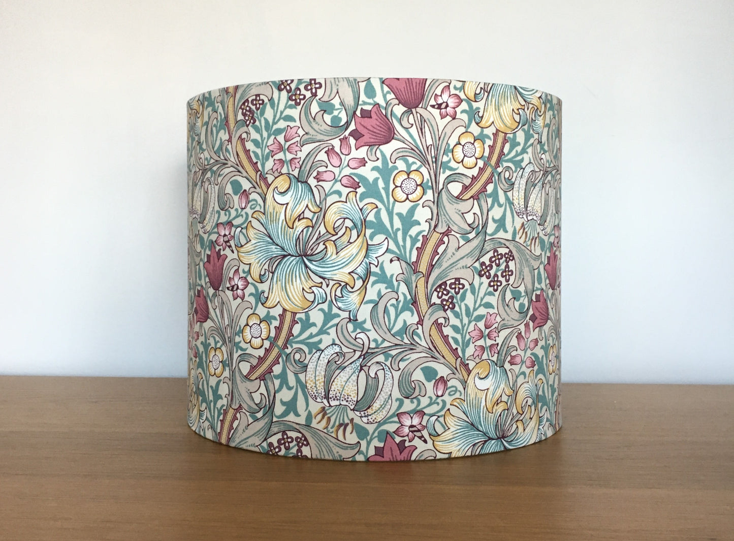 Golden Lily Dusk William Morris Lampshade