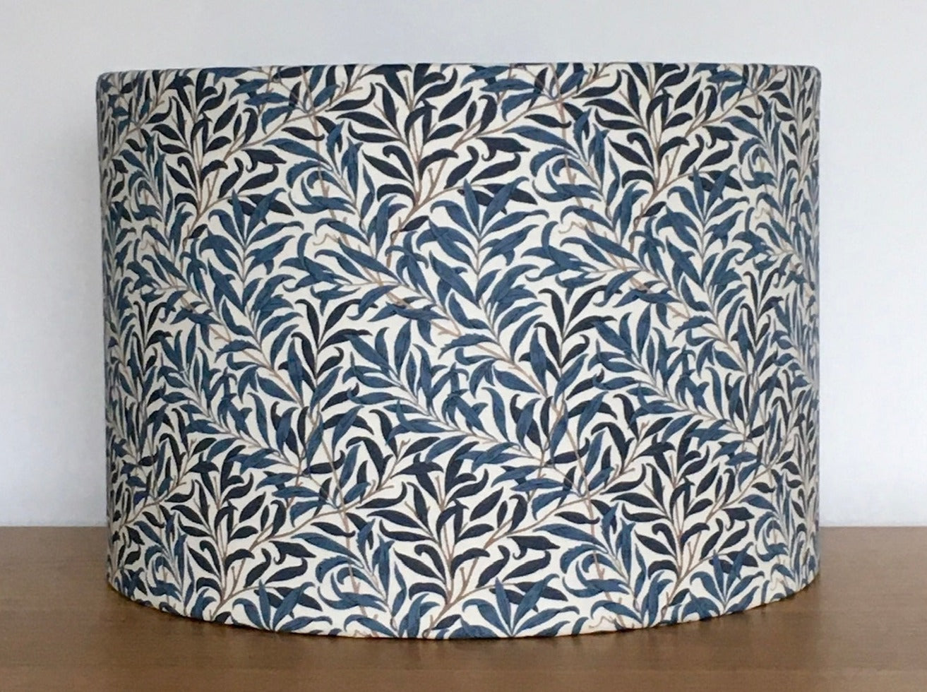 William-Morris-Navy-Willow-lampshade