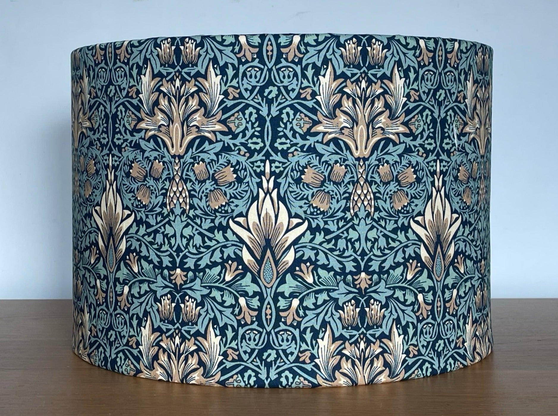 William morris outlet lampshade teal