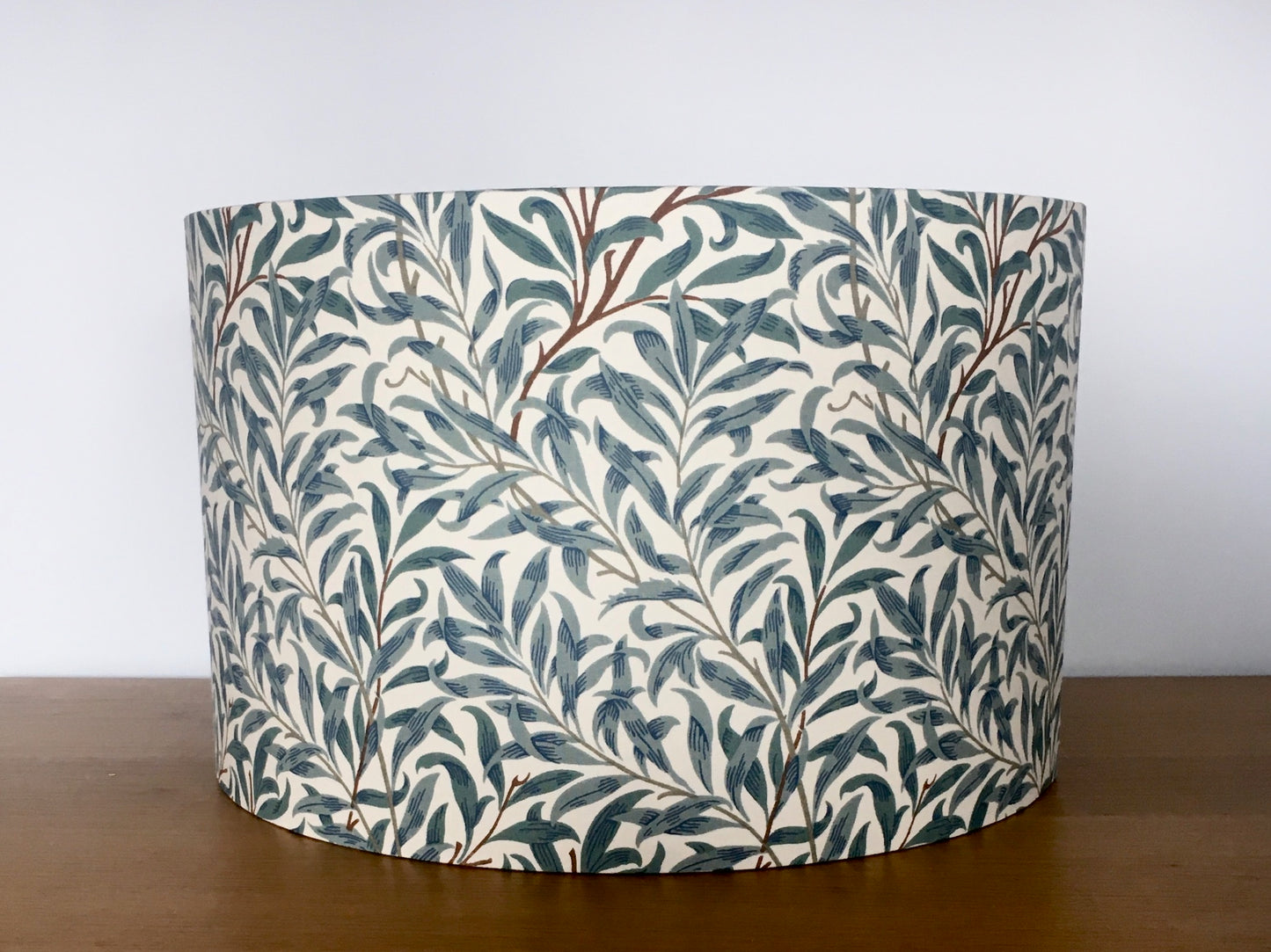 William Morris Willow Bough Teal Green Lampshade