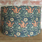 Large drum lampshade in william morris compton fabric