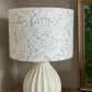William-Morris-grey-lamp-shade-drum