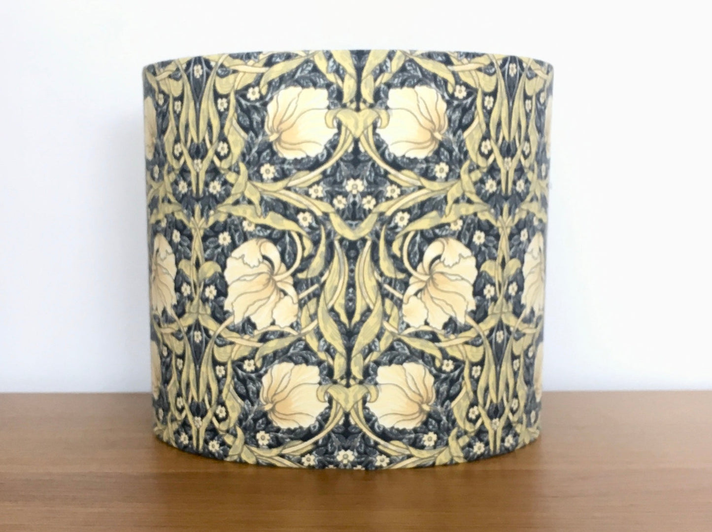    William-Morris-pimpernel-lampshade-green-blue-bedside-lamp