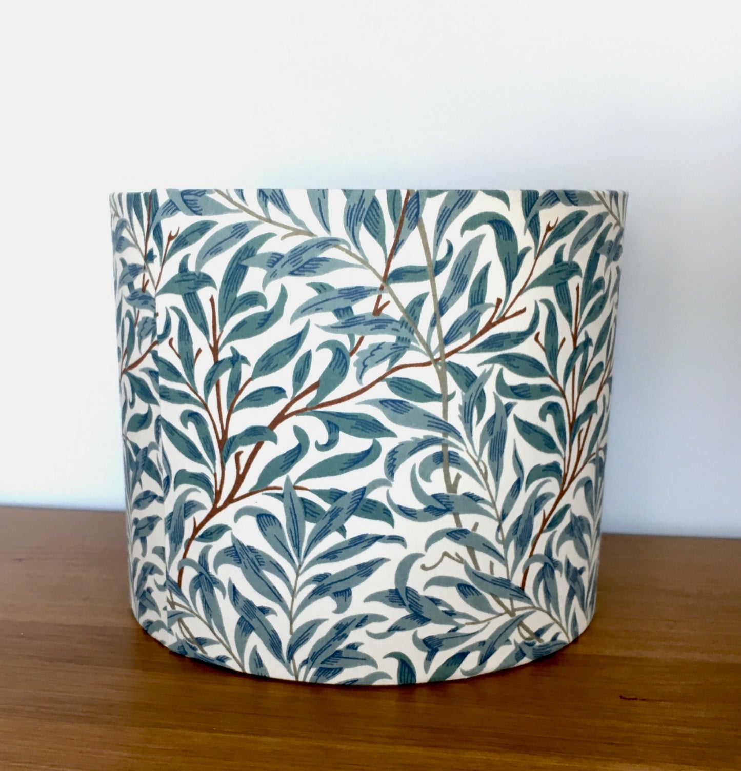 William Morris Willow Bough Teal Green Lampshade