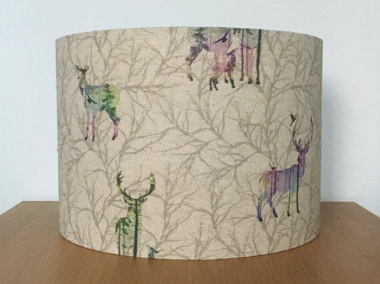 Winter-stag-lampshade