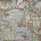 Vintage Style World Map Lampshade