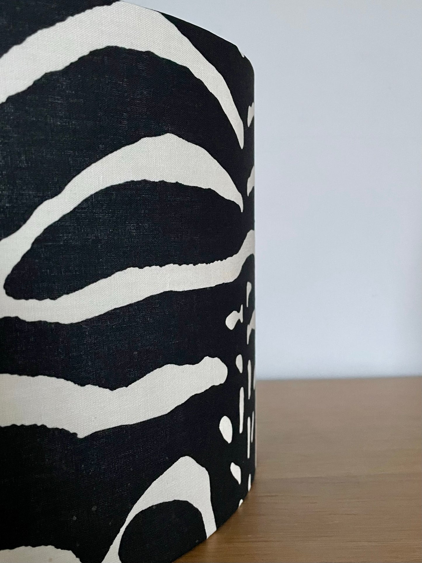 Zebra Print Lampshade