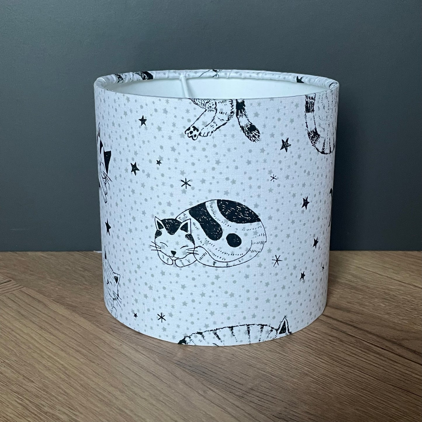 ^Black and White Cat *Sale Ceiling Lampshade*