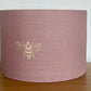 dusky-pink-bee-lampshade