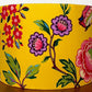    bright-yellow-floral-lampshade-drum-pendant