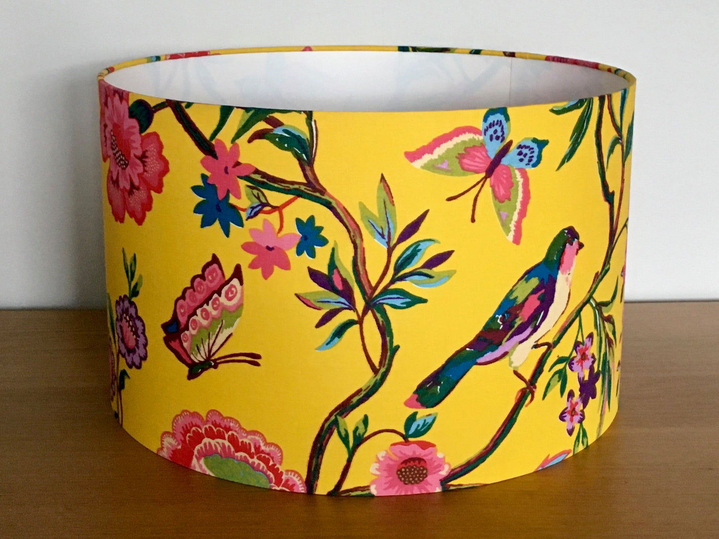 bright-yellow-floral-lampshade