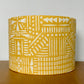 bright-yellow-tribal-pattern-lamp-shade