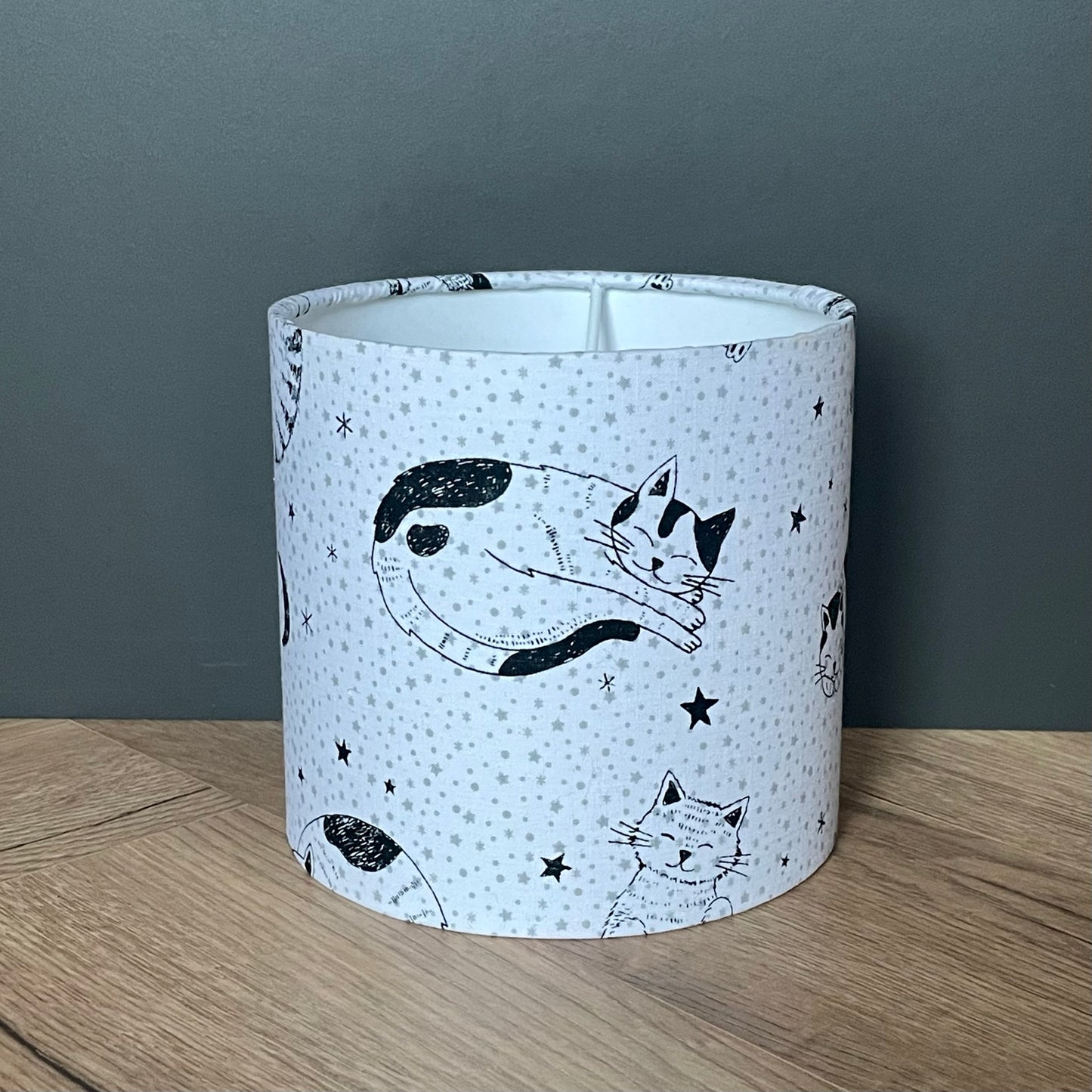 ^Black and White Cat *Sale Ceiling Lampshade*