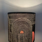 charcoal-blush-pink-lampshade-bedside-table