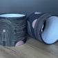    charcoal-blush-pink-lampshade-light-pair