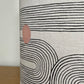 cream-black-pink-drum-lamp-shade