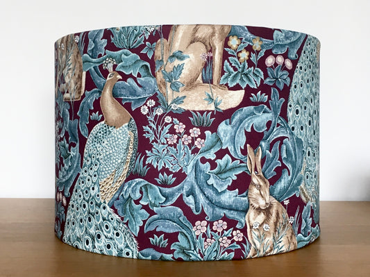 william morris forest lampshade