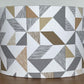    earthy-white-grey-brown-triangle-lampshade-drum-ceiling-pendant