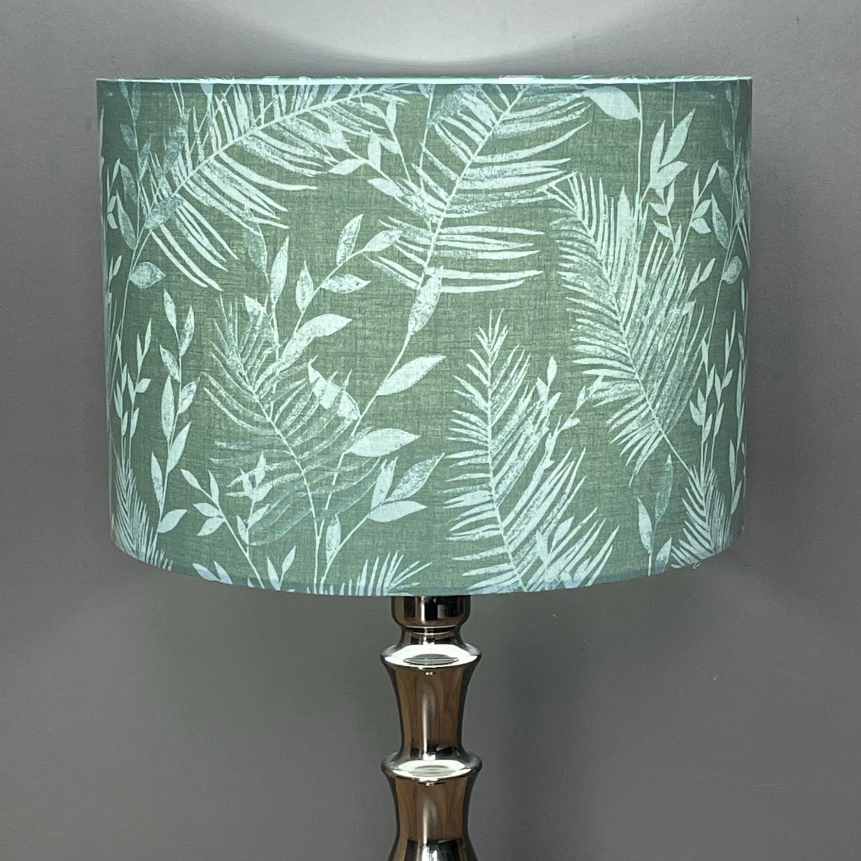 BIG lamp shade Antique Flower leaf - フロアスタンド