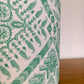     green-tribal-aztec-lamp-shade-ceiling